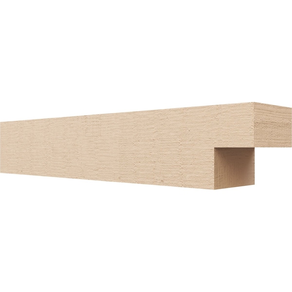Ekena Millwork 6in. W x 6in. H x 32in. L Chapel Hill Woodgrain TimberThane Rafter Tail, Primed Tan RFTUR06X06X32CHPRCPR - main